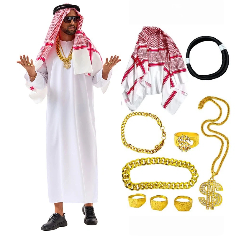 Men Accessories In Dubai - Strój arabski, odzież bliskowschodnia, Dubajski magnat,