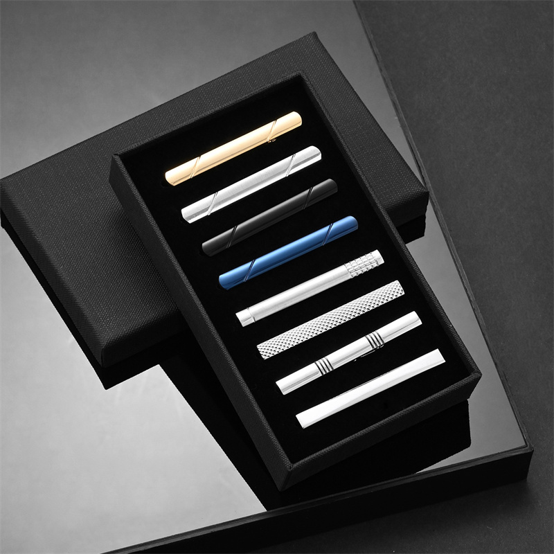 Cufflink Box Set - 7/8/10 PCS Zestaw spinek do krawata