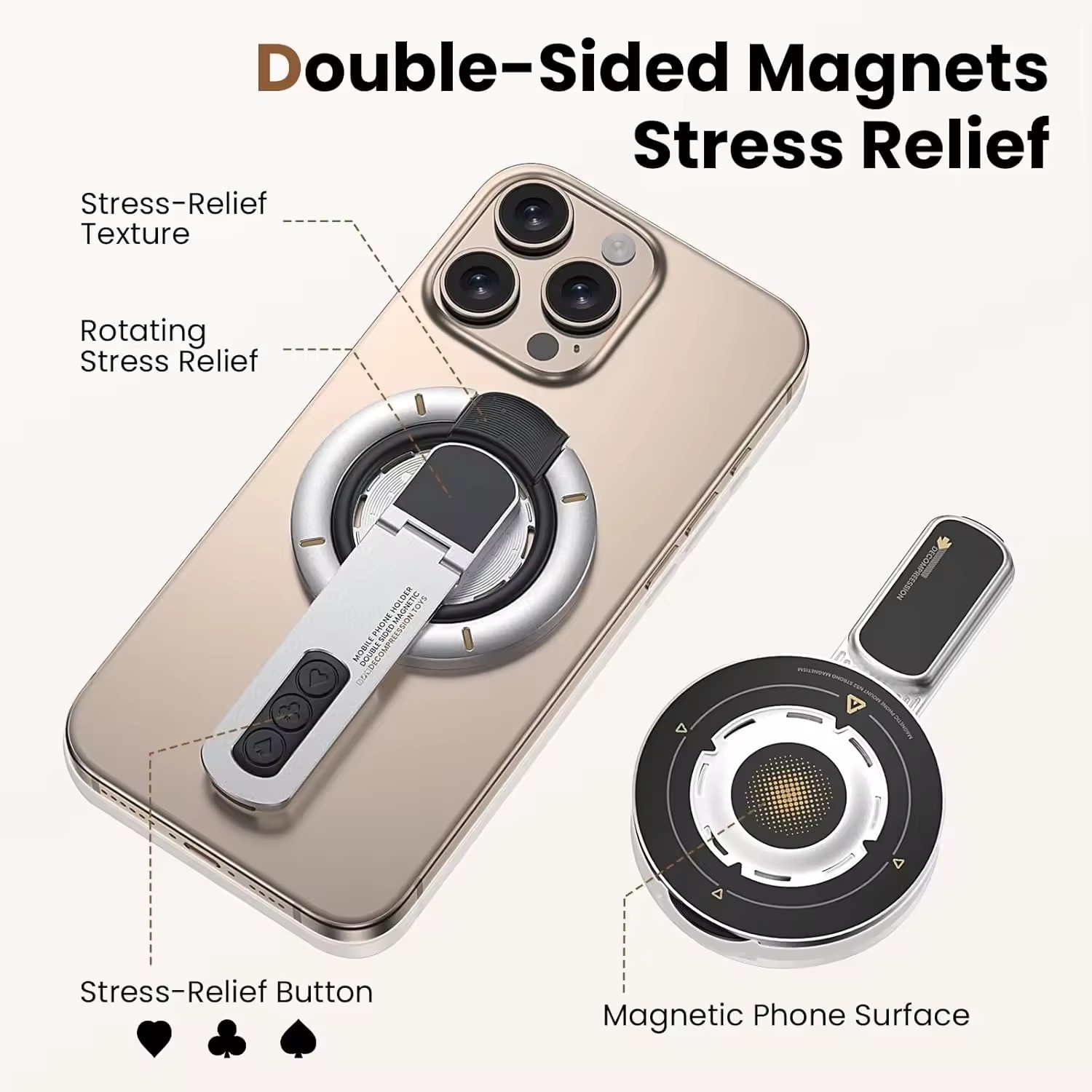 Dwustronny Magnetyczny Uchwyt  – Men Accessories Jewellery recenzja i cena