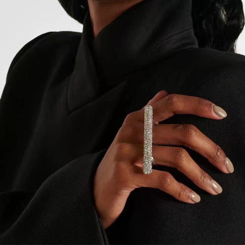 Modny Pierścionek Długi na Dwa – Men Accessories In Dubai recenzja i cena