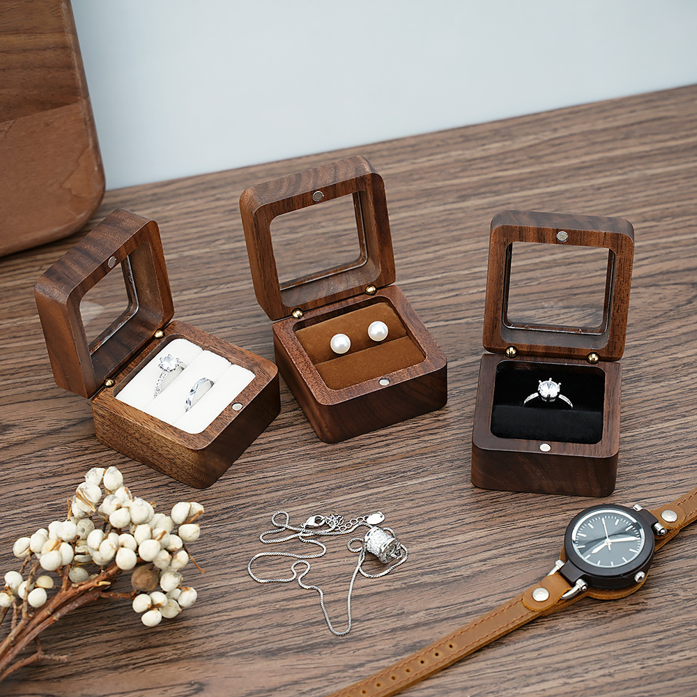 Pudełko na pierścionek z czarn – Cufflink Box Set recenzja i cena