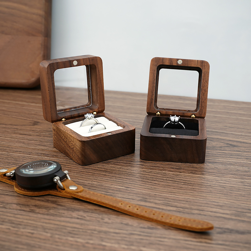 Pudełko na pierścionek z czarn – Cufflink Box Set recenzja i cena