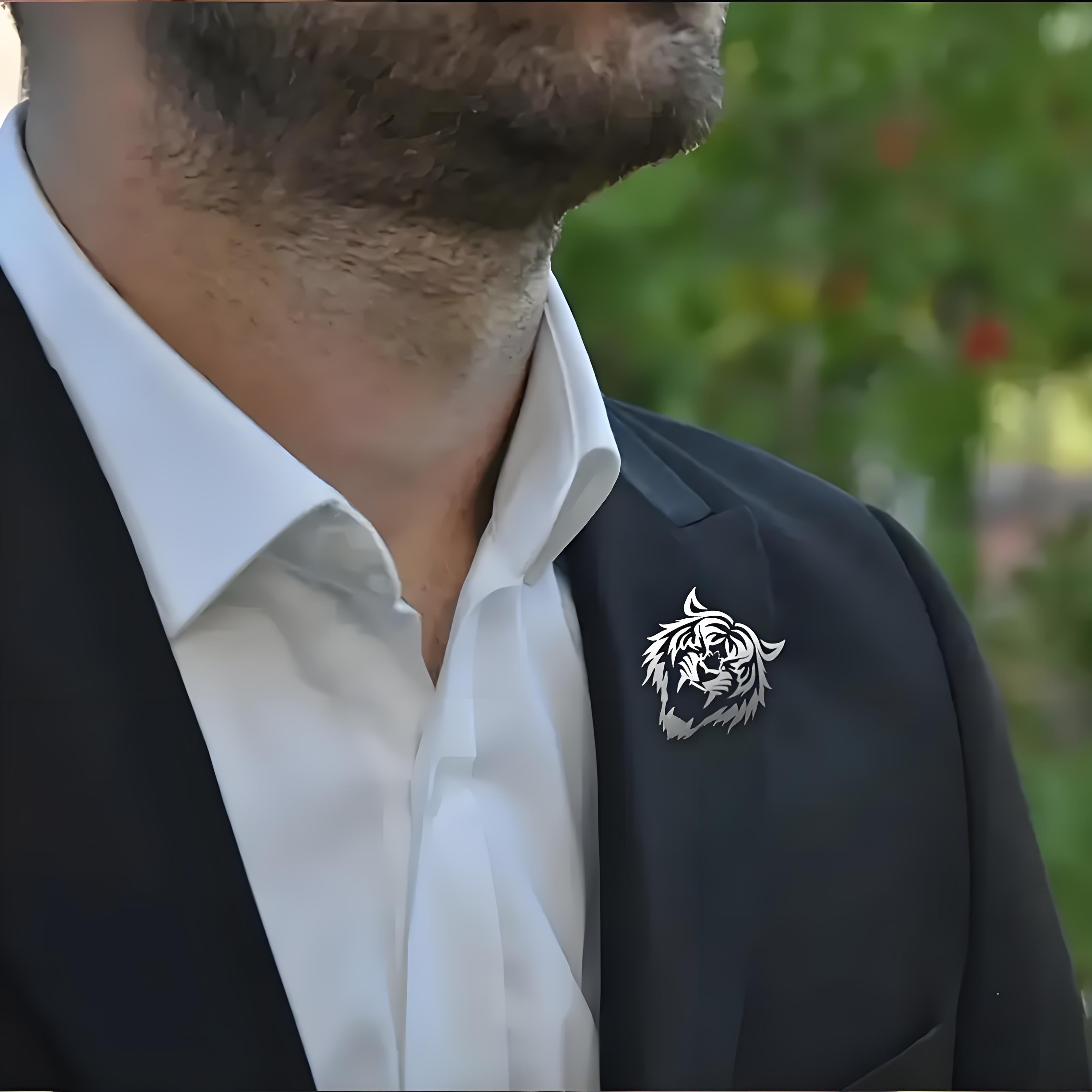 Męska przypinka do klapy ze st – Men Accessories Kit recenzja i cena