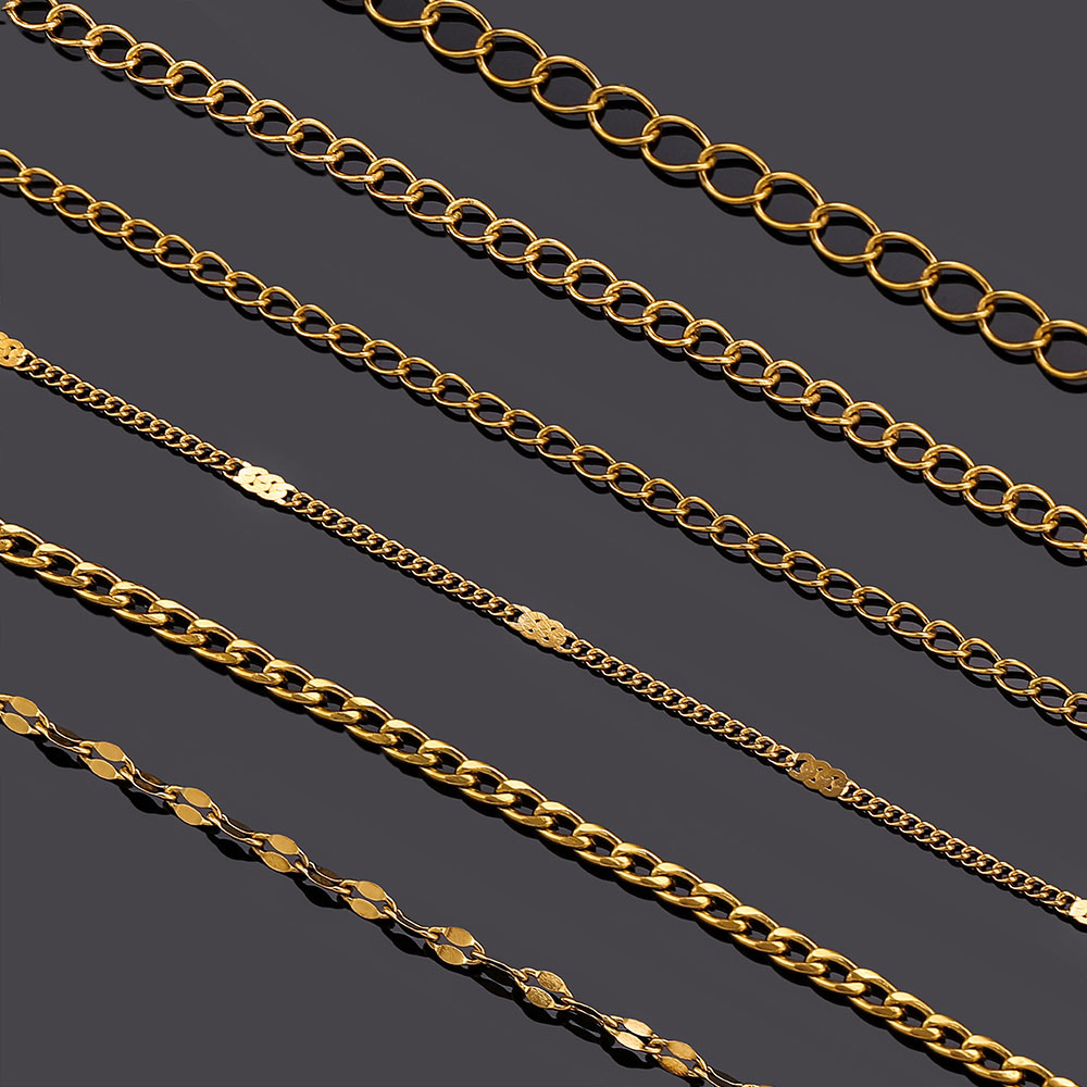 2-metrowe łańcuszki ze stali n – Men Accessories Jewellery recenzja i cena