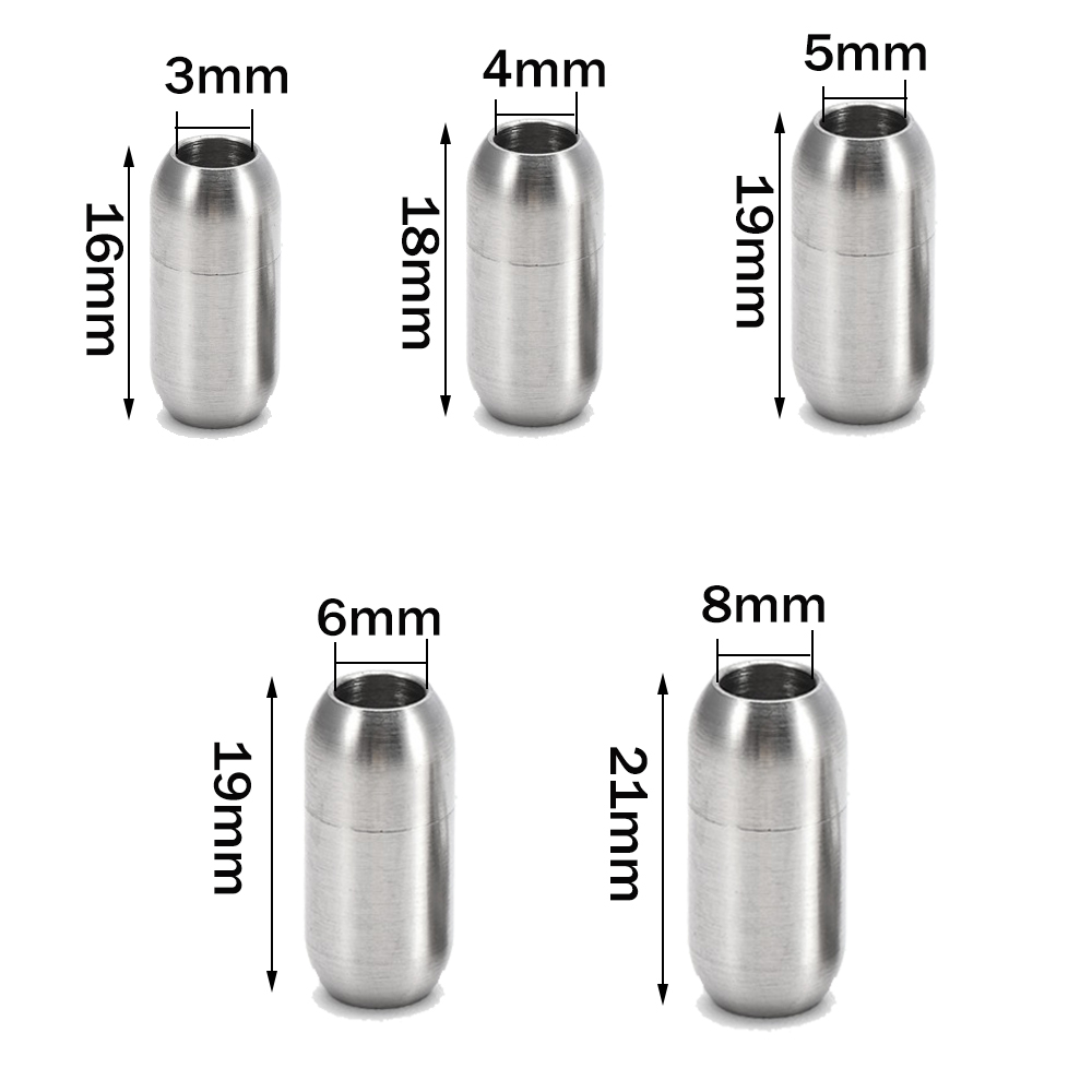 2 szt. Stal Nierdzewna Magnety – Men Accessories Jewellery recenzja i cena