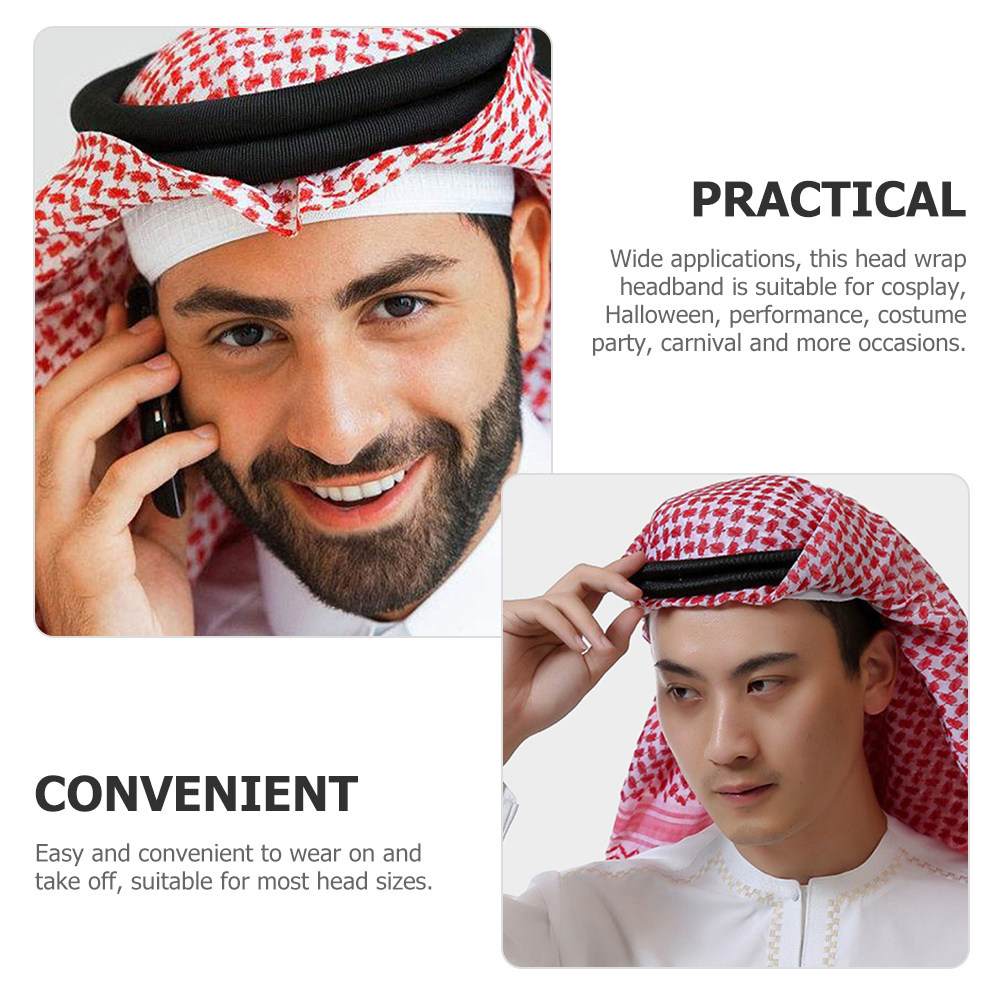 Dubajski męski arabski turban  – Men Accessories In Dubai recenzja i cena
