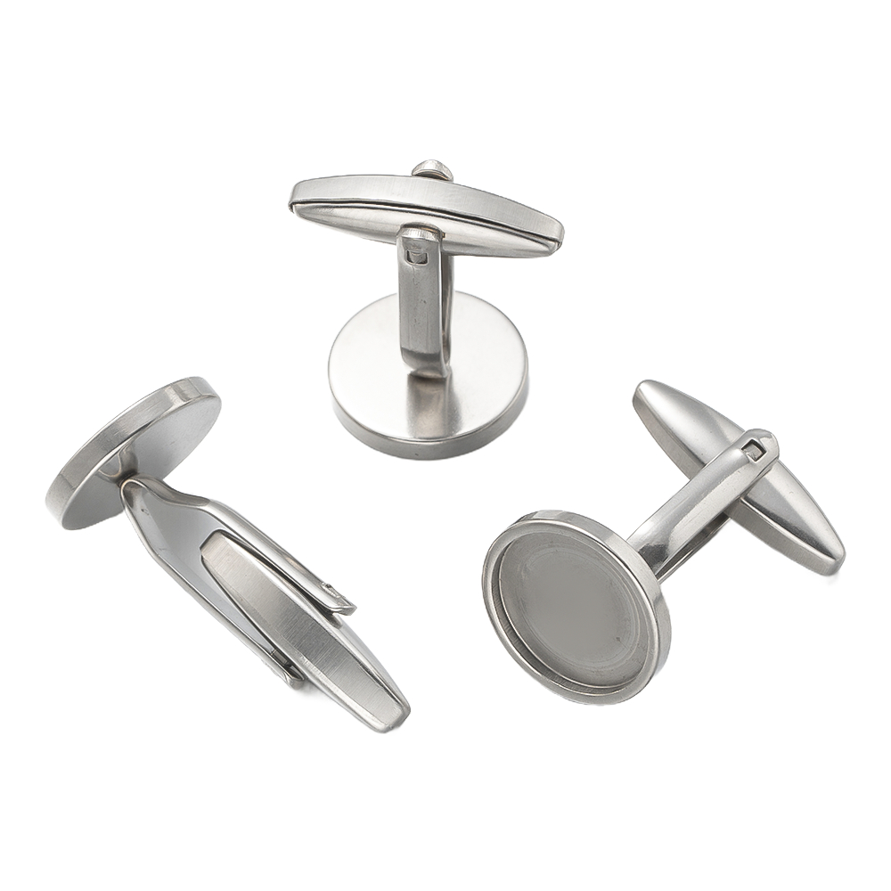 5 szt. Stalowe spinki do manki – Men Accessories Jewellery recenzja i cena