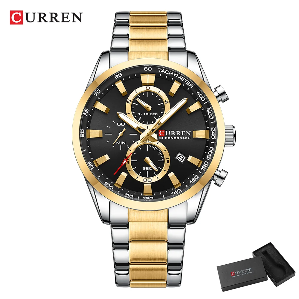 CURREN Casual Quartz Chrono Sp – Men Accessories Jewellery recenzja i cena