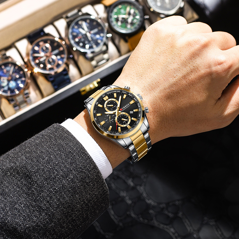 CURREN Casual Quartz Chrono Sp – Men Accessories Jewellery recenzja i cena