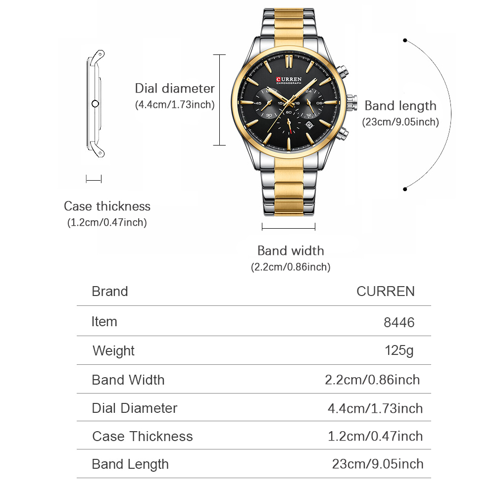 CURREN Casual Quartz Chrono Sp – Men Accessories Jewellery recenzja i cena