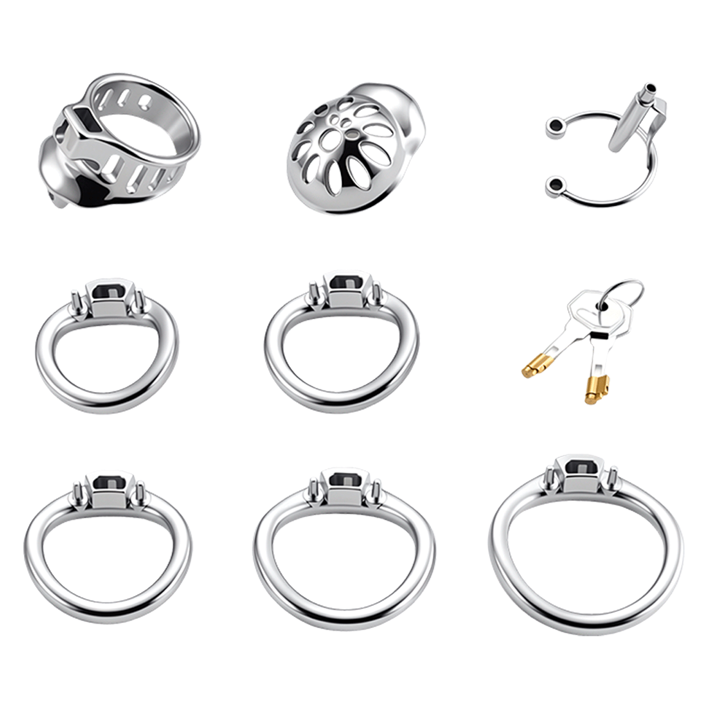 Klatka na penisa z zamkiem i r – Men Accessories Jewellery recenzja i cena