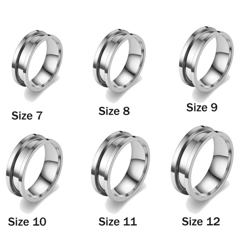 5 szt. Półfabrykatów pierścien – Men Accessories Jewellery recenzja i cena