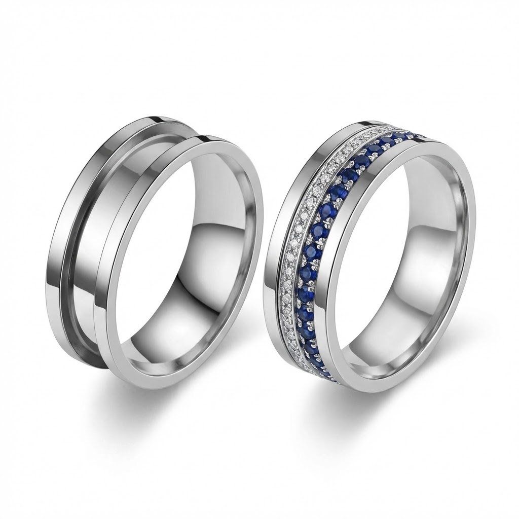 5 szt. Półfabrykatów pierścien – Men Accessories Jewellery recenzja i cena