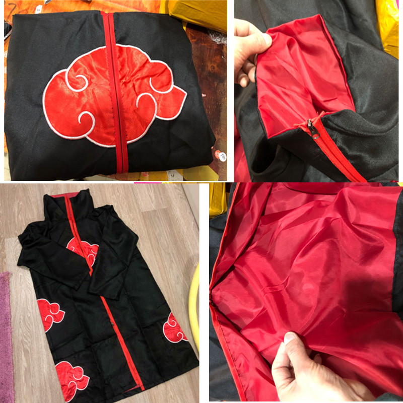 Męski strój cosplay Akatsuki z – Men Accessories Jewellery recenzja i cena